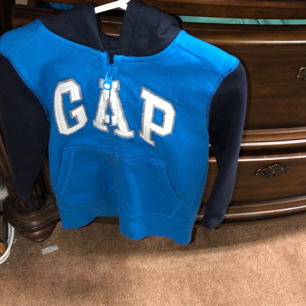 Blue gap jacket